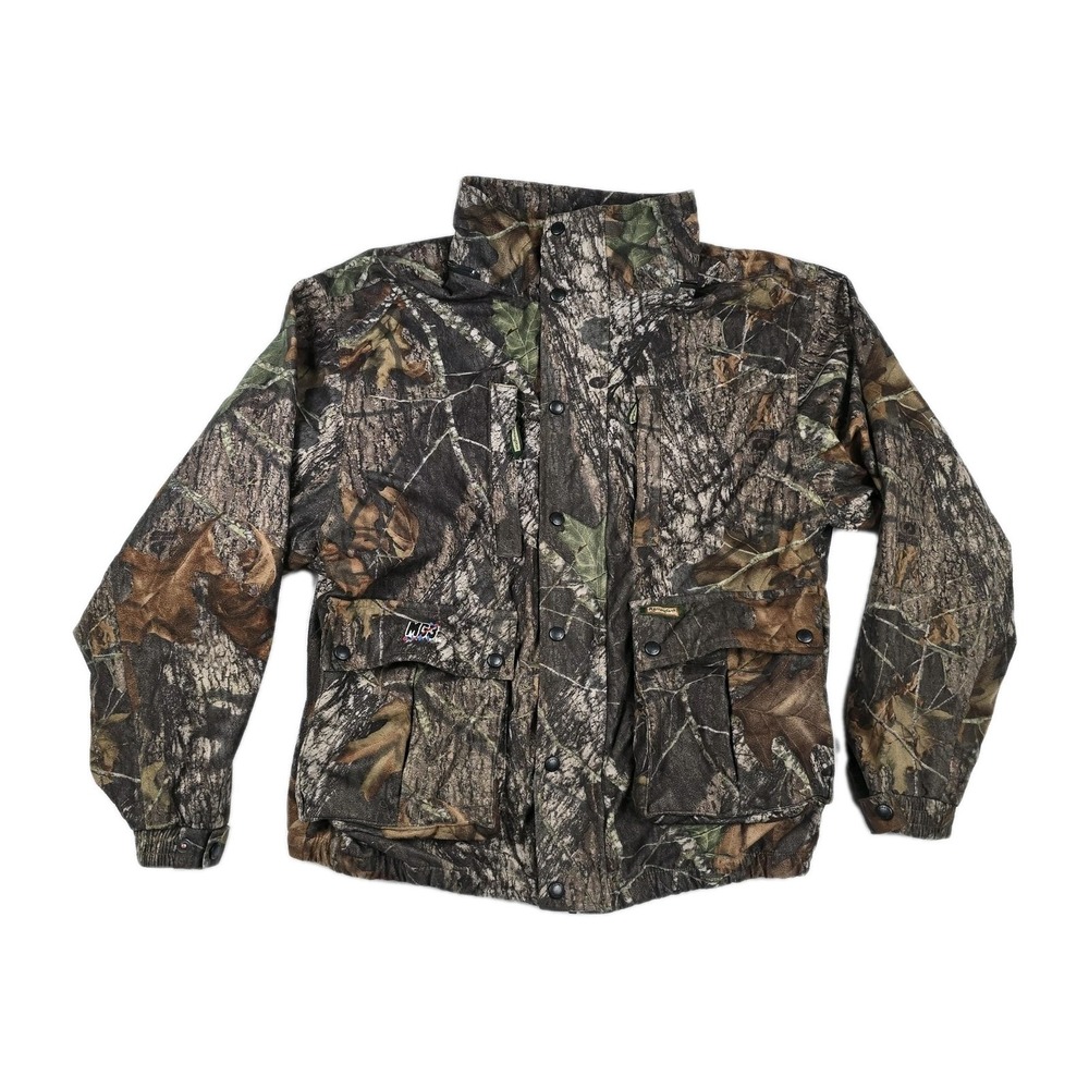 Remington Multi-Guard Camo Jacket Men's Large Mesh Lining Mossy Oak‎ Break Up